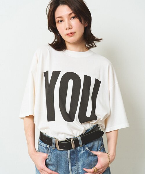 tシャツ 「KATHARINE HAMNETT」別注YOU Tシャツ レディースの画像