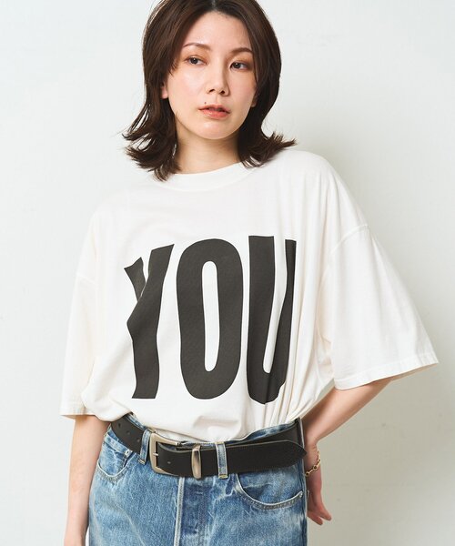 tシャツ 「KATHARINE HAMNETT」別注YOU Tシャツ レディースの画像