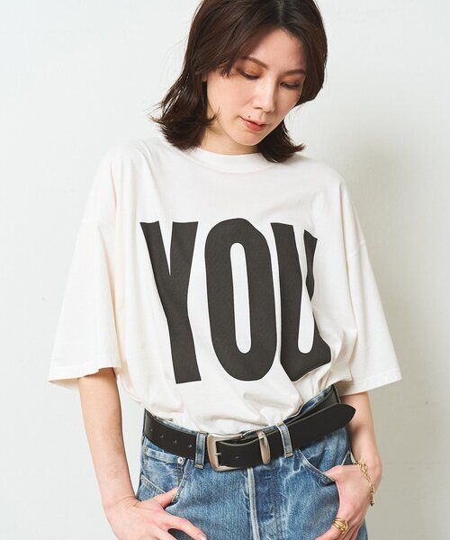 tシャツ 「KATHARINE HAMNETT」別注YOU Tシャツ レディースの画像