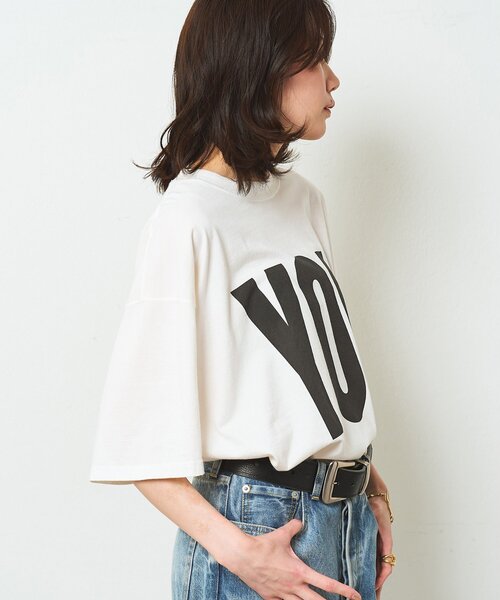 tシャツ 「KATHARINE HAMNETT」別注YOU Tシャツ レディースの画像