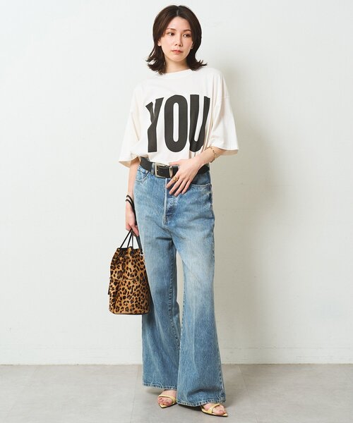 tシャツ 「KATHARINE HAMNETT」別注YOU Tシャツ レディースの画像