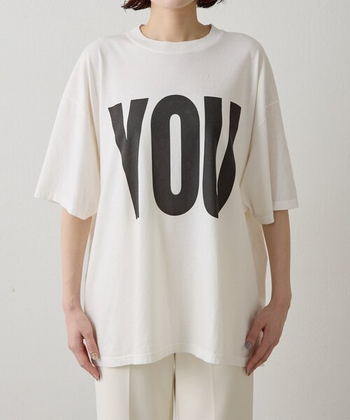 Whim Gazette（ウィム ガゼット） tシャツ 半袖 「KATHARINE HAMNETT