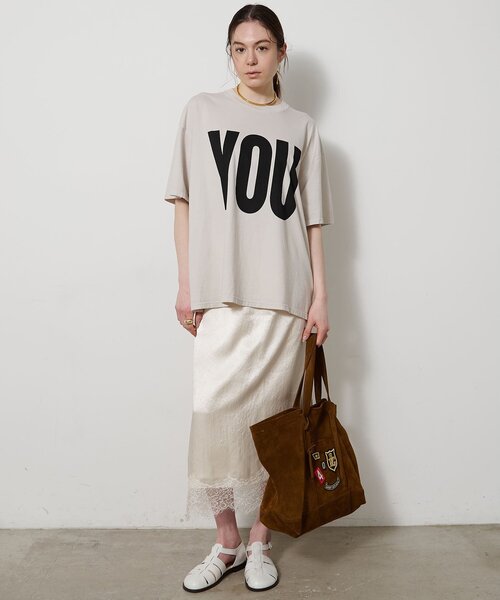 tシャツ 「KATHARINE HAMNETT」別注YOU Tシャツ レディースの画像