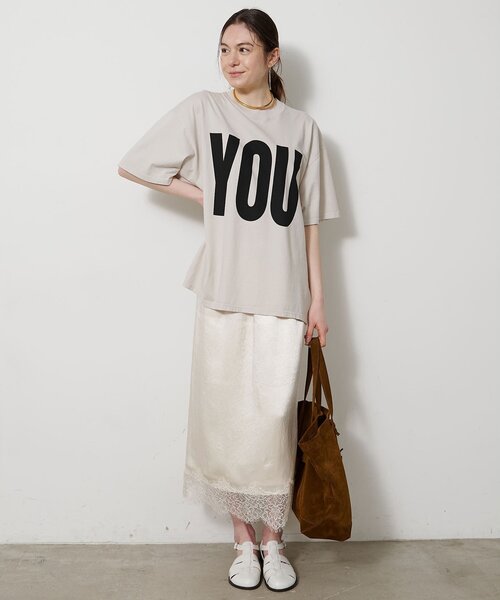 tシャツ 「KATHARINE HAMNETT」別注YOU Tシャツ レディースの画像