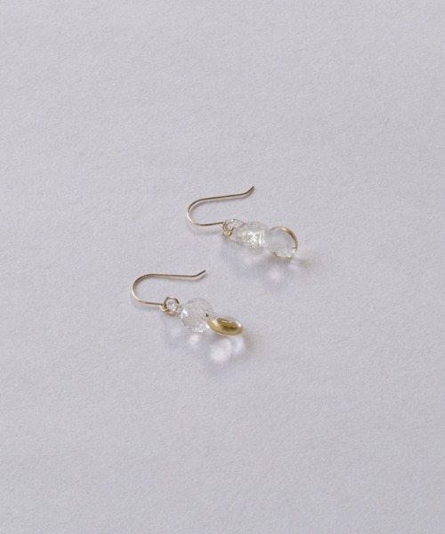 ピアス ピアス スパークル K10 レディースの画像