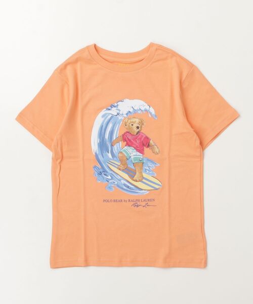 tシャツ Polo ベア コットン ジャージー Tシャツ キッズ 子供服 男の子の画像