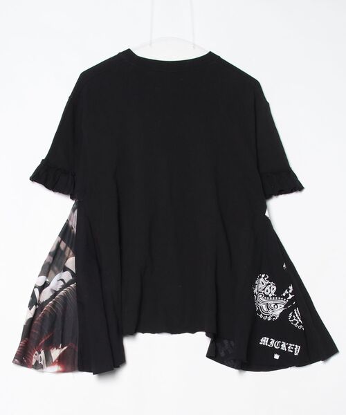 「RehersalL」 半袖Tシャツ - ブラック レディース_画像2