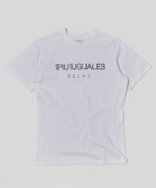 「1PIU1UGUALE3 RELAX 」 半袖Tシャツ LARGE ブラック メンズ_画像8