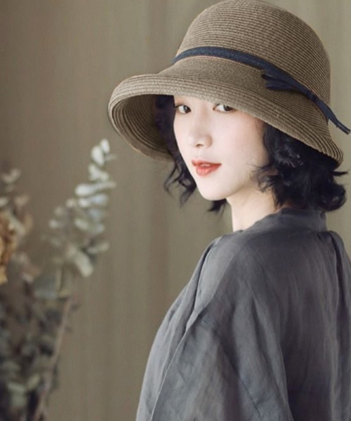 「Doux Belle」 ハット FREE ベージュ レディース_画像7