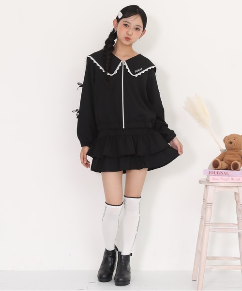 「PINKHUNT」 「KIDS」ミニスカート 140cm ベビーピンク キッズ_画像7