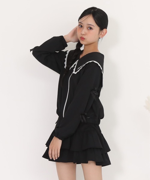 「PINKHUNT」 「KIDS」ミニスカート 140cm ベビーピンク キッズ_画像8