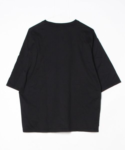 「08sircus」 半袖Tシャツ 4 ブラック レディース_画像2