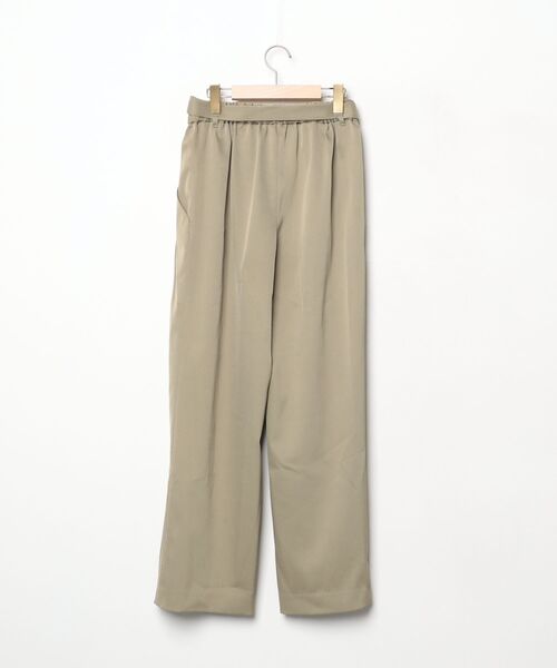 「qualite」 パンツ 38 グリーン レディース_画像2