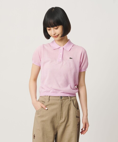 LACOSTE（ラコステ） ポロシャツ ポロ 「LACOSTE」ラメニット