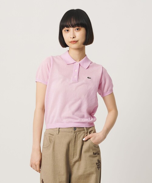 80s ラコステ ニットポロシャツ 80s スペイン製 CHEMISE LACOSTE ラコステ ワンポイント ラムウール