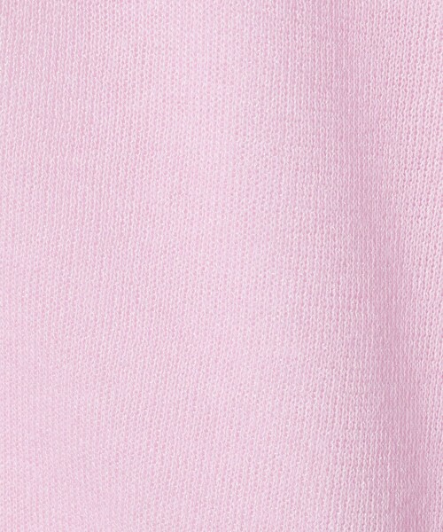 ポロシャツ ポロ 「LACOSTE」ラメニット ポロシャツ レディースの画像