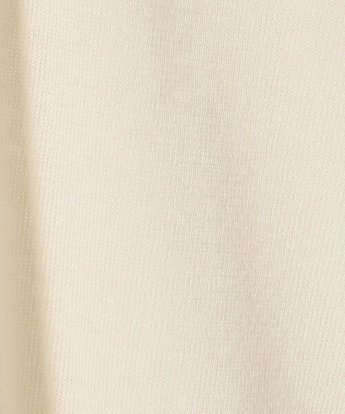 ポロシャツ ポロ 「LACOSTE」ラメニット ポロシャツ レディースの画像