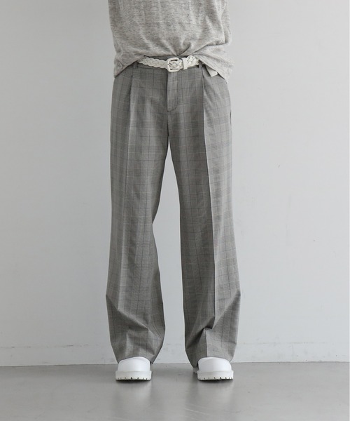 KAIKO カジュアルサイクルパンツ グレー KAIKO（カイコー） スラックス パンツ KAIKO Low rise slacks