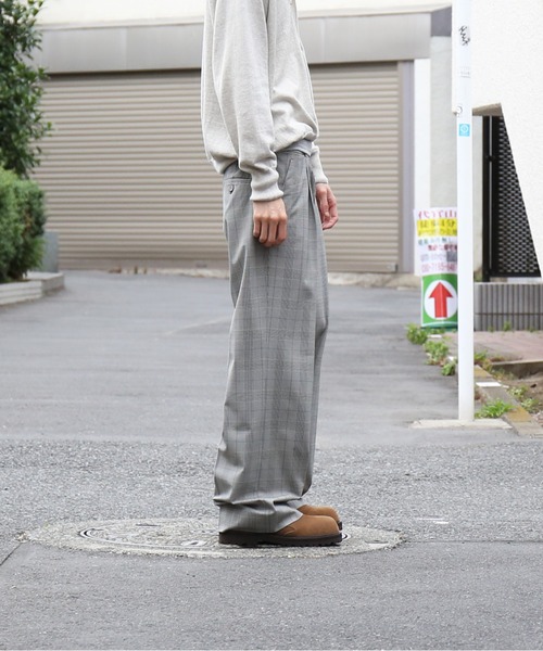 KAIKO（カイコー） スラックス パンツ KAIKO Low rise slacks