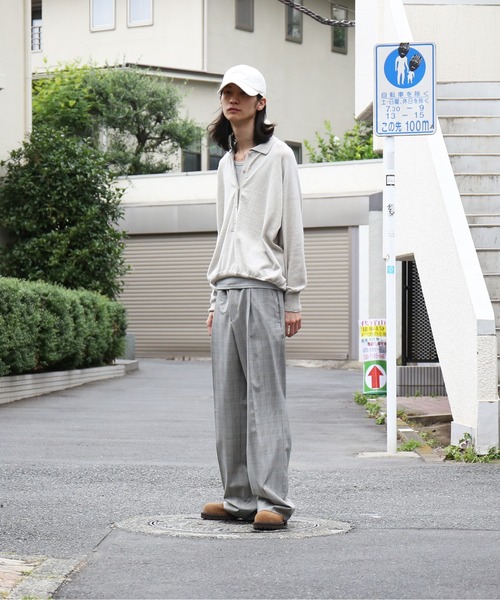 KAIKO（カイコー） スラックス パンツ KAIKO Low rise slacks