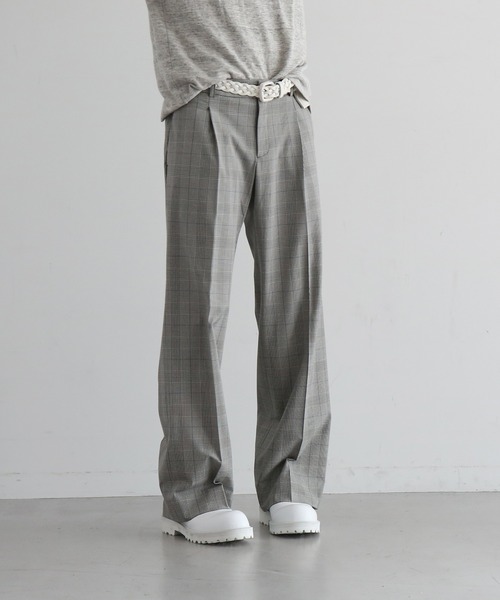 KAIKO ASSIST gray pants size1 パンツ　スラックス KAIKO（カイコー） スラックス パンツ KAIKO Low rise slacks