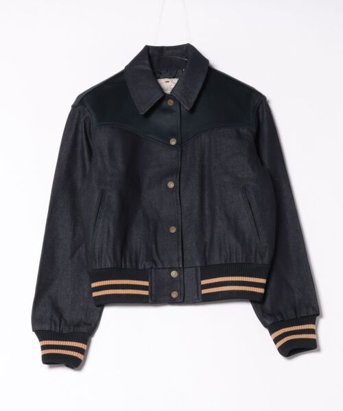「501」 デニムジャケット X-SMALL インディゴブルー レディース_画像2