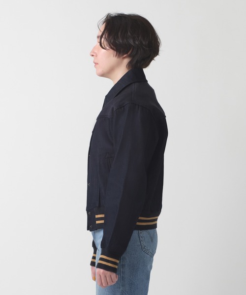 「501」 デニムジャケット X-SMALL インディゴブルー レディース_画像3