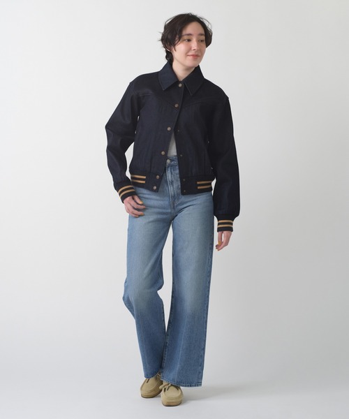「501」 デニムジャケット X-SMALL インディゴブルー レディース_画像5