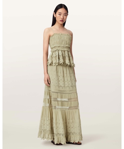 ALLSAINTS（オールセインツ） CAMILLE EMBROIDERED LACE TOP | CAMILLE