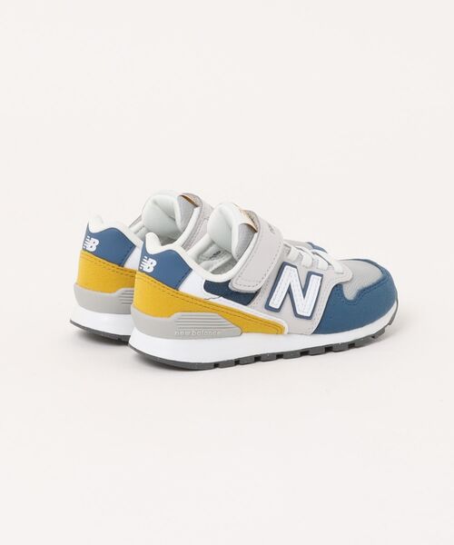 「New Balance」 「KIDS」ローカットスニーカー 21.5 グレー キッズ_画像2