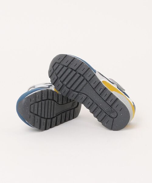 「New Balance」 「KIDS」ローカットスニーカー 21.5 グレー キッズ_画像3