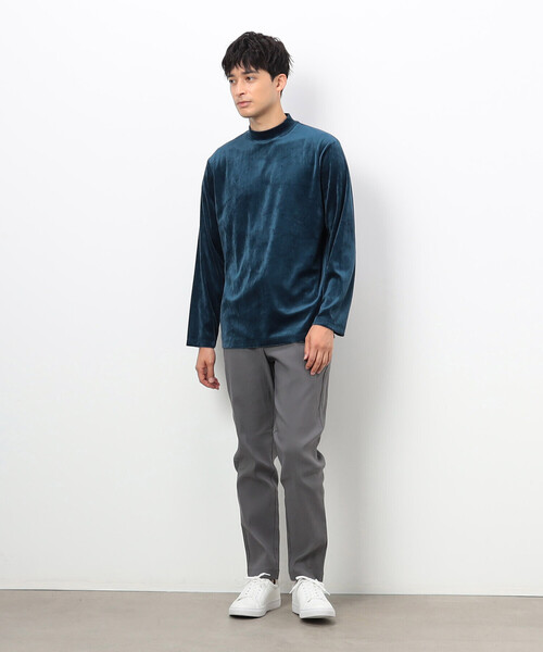 「COMME CA ISM」 スラックス SMALL ベージュ メンズ_画像2