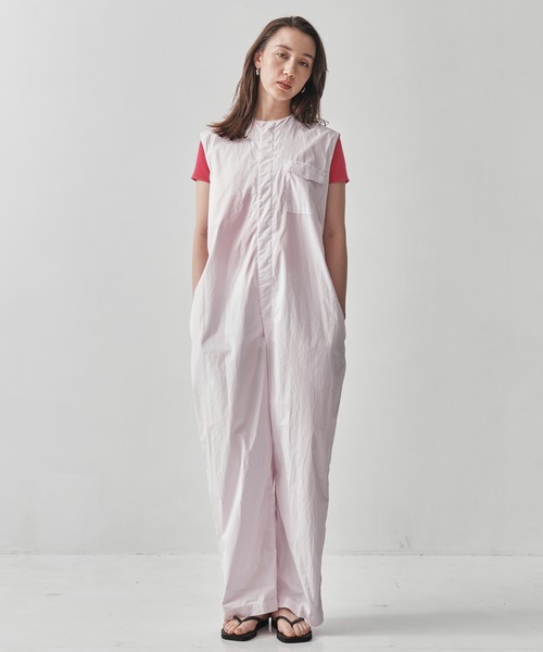 オールインワン 「ATON/エイトン」NATURAL DYED COTTON LAWN JUMP SUIT レディース | KEY TIMEZ | 17