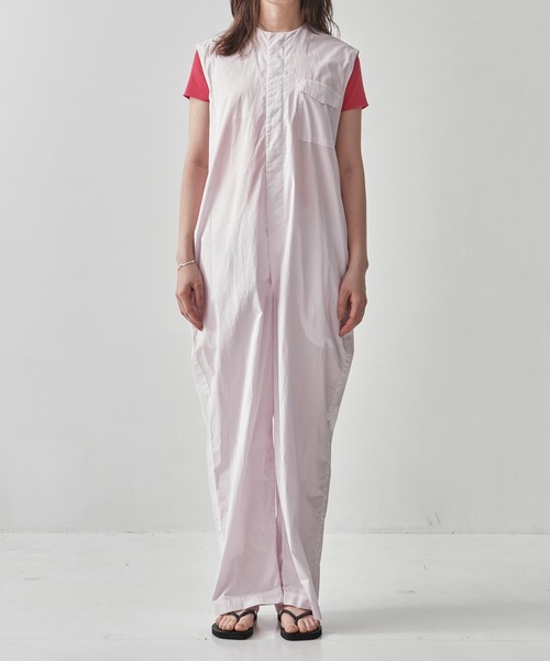 オールインワン 「ATON/エイトン」NATURAL DYED COTTON LAWN JUMP SUIT レディース | KEY TIMEZ | 18