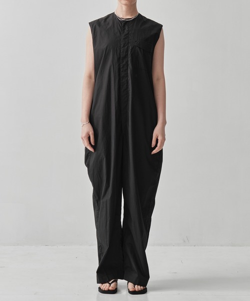 オールインワン 「ATON/エイトン」NATURAL DYED COTTON LAWN JUMP SUIT レディース | KEY TIMEZ | 06