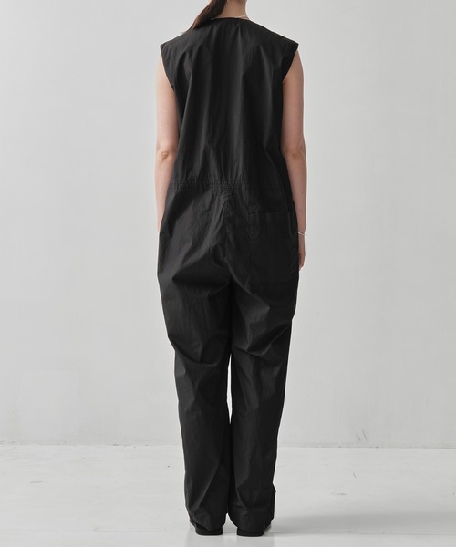 オールインワン 「ATON/エイトン」NATURAL DYED COTTON LAWN JUMP SUIT レディース | KEY TIMEZ | 08