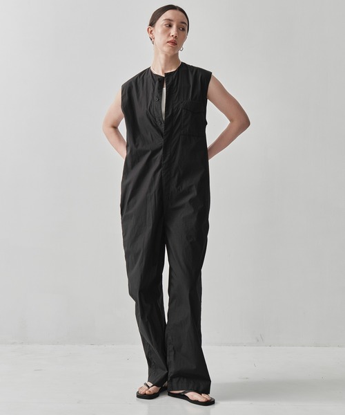 オールインワン 「ATON/エイトン」NATURAL DYED COTTON LAWN JUMP SUIT レディース | KEY TIMEZ | 03