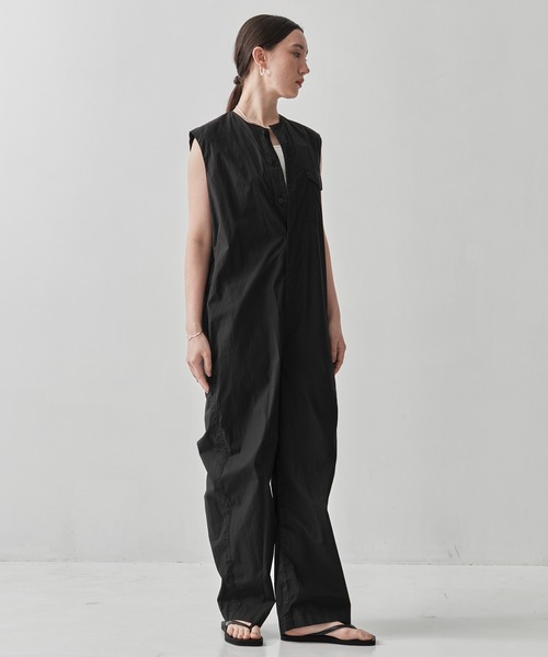 オールインワン 「ATON/エイトン」NATURAL DYED COTTON LAWN JUMP SUIT レディース | KEY TIMEZ | 04