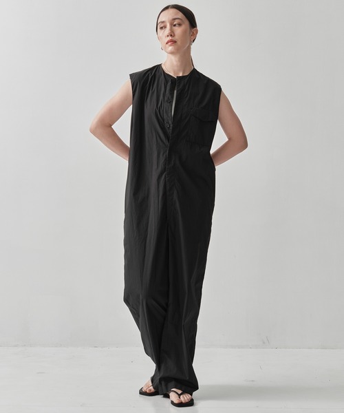オールインワン 「ATON/エイトン」NATURAL DYED COTTON LAWN JUMP SUIT レディース | KEY TIMEZ | 05