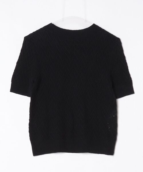 R&D.M.Co- 半袖 ニット ブラック Comptoir des Cotonniers（コントワー・デ・コトニエ） 半袖ニット X
