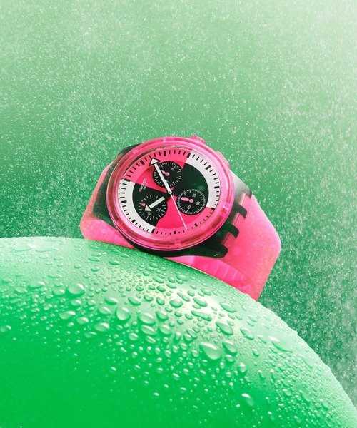 Swatch（スウォッチ） 腕時計 FUCHSIA LINES レディース メンズ
