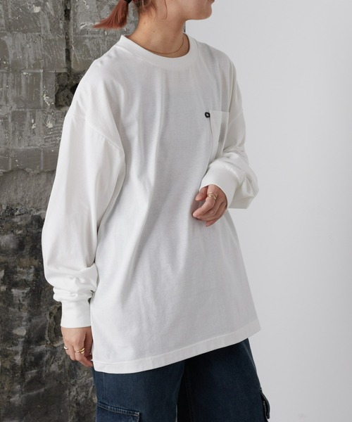 「WILD THINGS」 長袖Tシャツ LARGE ホワイト メンズ_画像9