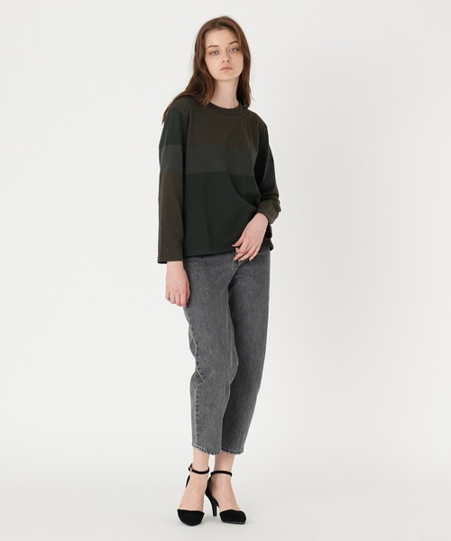 「Levi’s MADE&CRAFTED」 デニムパンツ 26inch グレー レディース_画像4