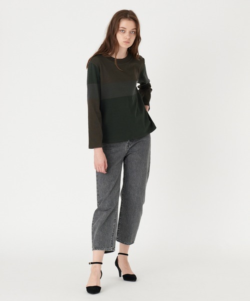 「Levi’s MADE&CRAFTED」 デニムパンツ 26inch グレー レディース_画像5