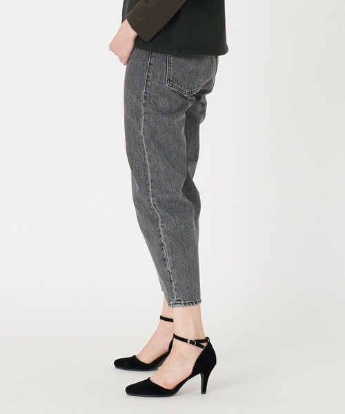 「Levi’s MADE&CRAFTED」 デニムパンツ 26inch グレー レディース_画像6