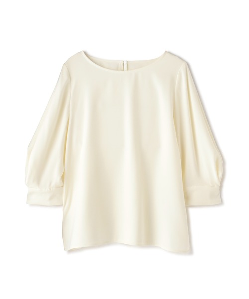 「NATURAL BEAUTY BASIC」 7分袖ブラウス SMALL ブルー レディース_画像4