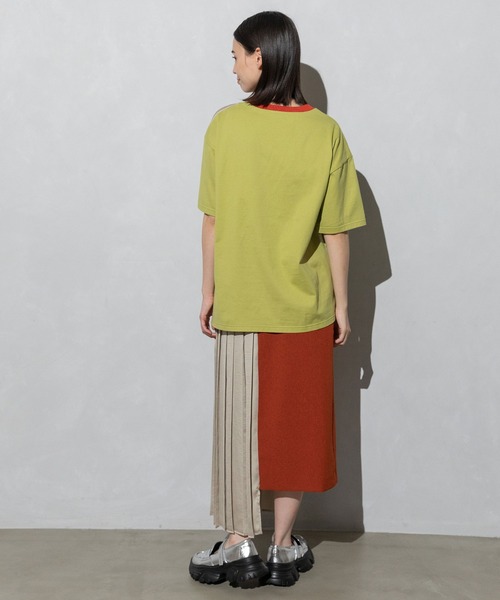 「MARECHAL TERRE」 半袖Tシャツ MEDIUM ブラック レディース_画像7