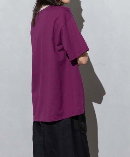 「MARECHAL TERRE」 半袖Tシャツ MEDIUM ブラック レディース_画像8