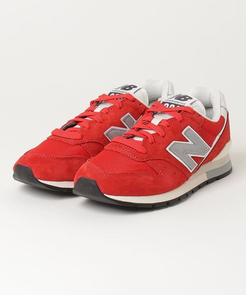 New Balance（ニューバランス） ローカットスニーカー 24cm レッド