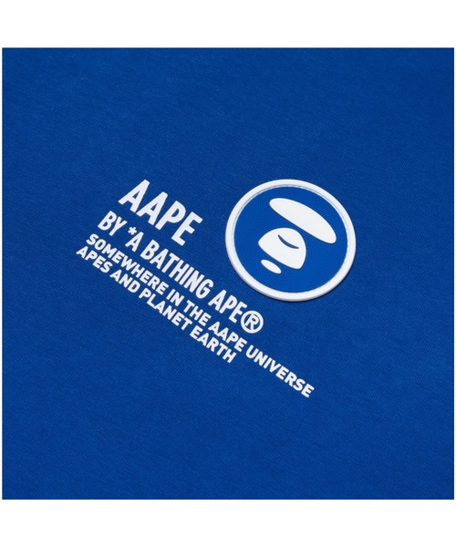 「AAPE BY A BATHING APE」 半袖Tシャツ LARGE ホワイト メンズ_画像2
